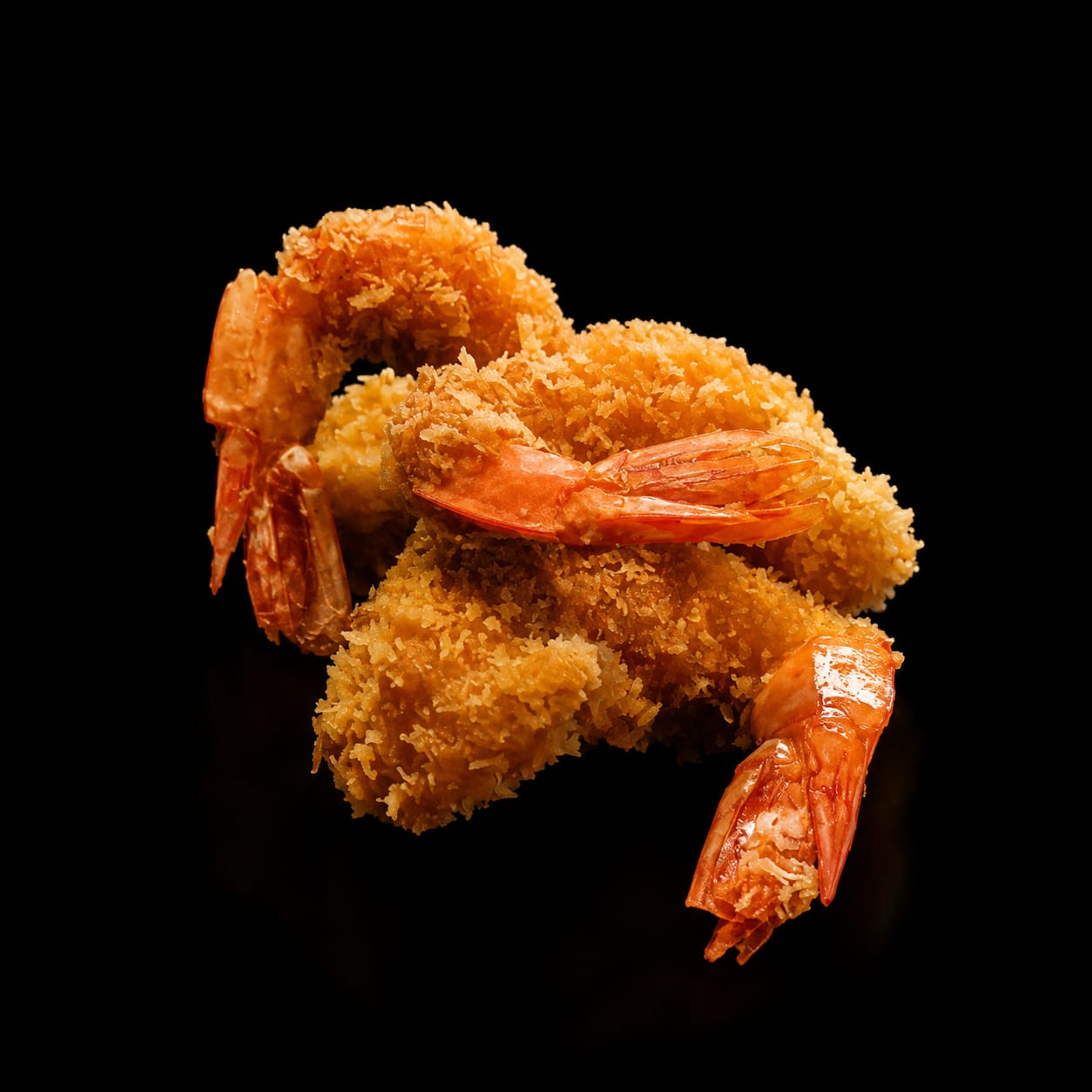 Langostinos Rebozados en Pan-Ko